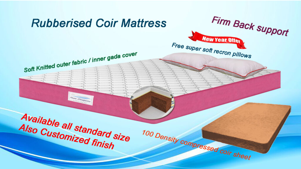 Rubberized Coir Foam Mattress Manufacturers in Chennai